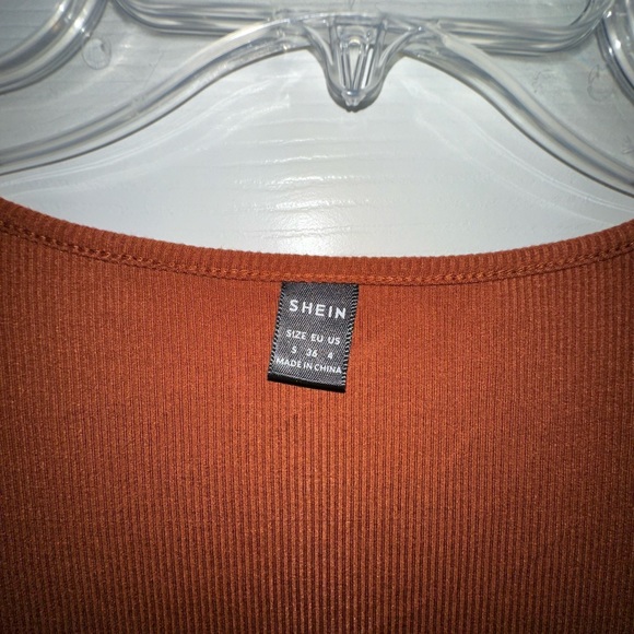 Shein Tie Front Maternity Dress - Picture 3 of 5